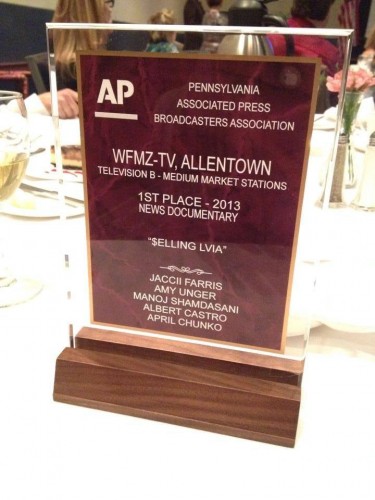 "$elling LVIA" recognized as best in the state